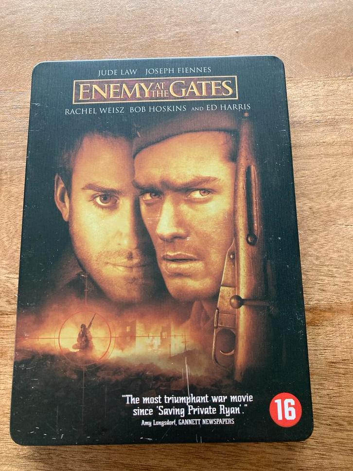 Enemy at the Gates DVD - Blik Editie, Cd's en Dvd's, Dvd's | Actie, Gebruikt, Oorlog, Vanaf 16 jaar, Ophalen of Verzenden
