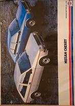 Originele Nissan dealerposters jaren ’80, Rechthoekig Liggend, Nieuw, Ophalen of Verzenden, A1 t/m A3