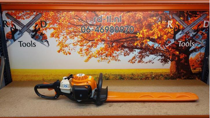 Stihl HS 81 R Motor heggenschaar met 60 cm messen HS81R, Tuin en Terras, Heggenscharen, Gebruikt, Benzine, Ophalen of Verzenden