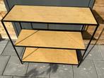 Industriële kast / stellingkast / wandkast bamboe stijl, Ophalen, Met plank(en), Minder dan 150 cm, Minder dan 100 cm