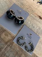 Pauline Wingelaar Oorbellen Nieuw feest collectie, Sieraden, Tassen en Uiterlijk, Oorbellen, Met kristal, Overige materialen, Zwart