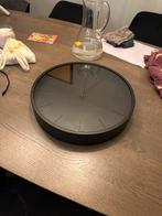 Huygens Tone Wandklok Zwart - prima staat, Ophalen, Gebruikt, Analoog, Wandklok