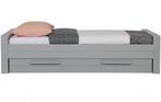 Woood Kinderbed Grijs - Perfect voor de kinderkamer!, Gebruikt, Verzenden, 70 tot 85 cm, 140 tot 160 cm