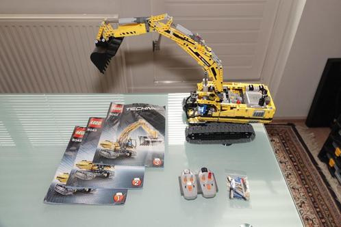 Lego Technic klassieker 8043 Motorized Excavator, Kinderen en Baby's, Speelgoed | Duplo en Lego, Lego, Complete set, Ophalen of Verzenden
