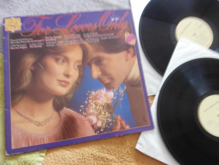 2-LP - For Lovers Only * 25 Hits - Various Artists., Cd's en Dvd's, Vinyl | Verzamelalbums, Zo goed als nieuw, Pop, 12 inch, Ophalen of Verzenden