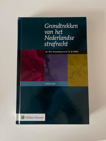 Grondtrekken van het Nederlandse strafrecht beschikbaar voor biedingen