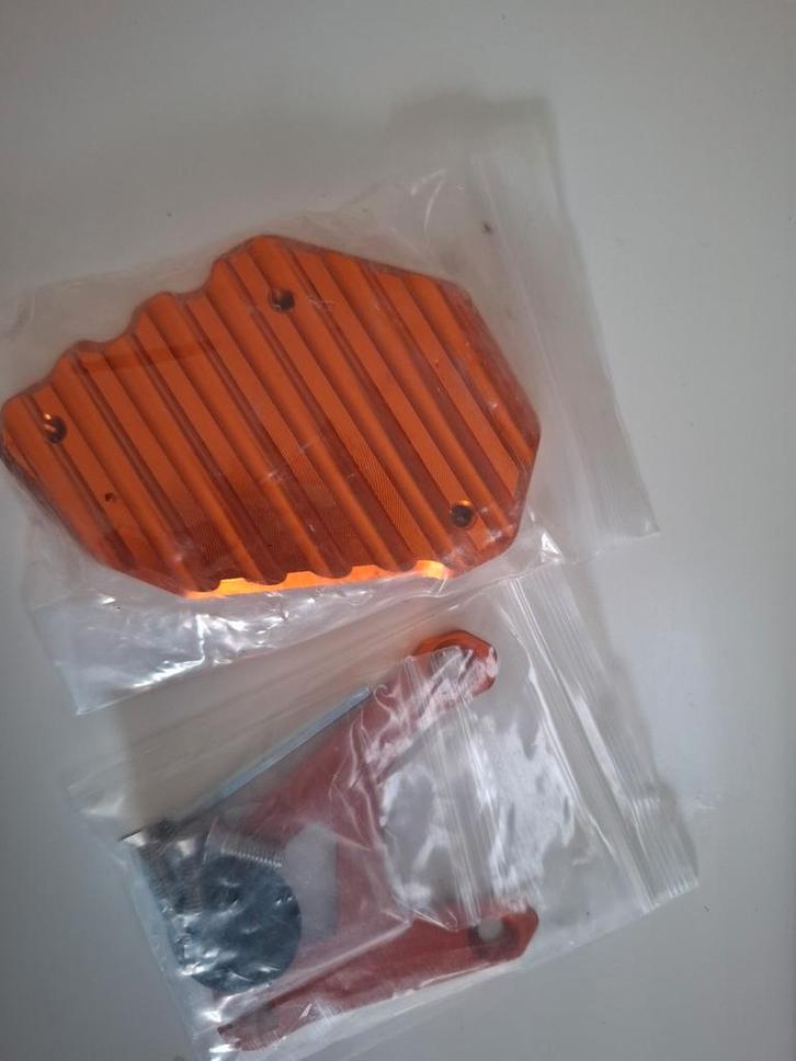 CNC rempompdeksel en beugel – KTM oranje (SSE006) – n, Motoren, Onderdelen | Overige, Nieuw, Ophalen of Verzenden