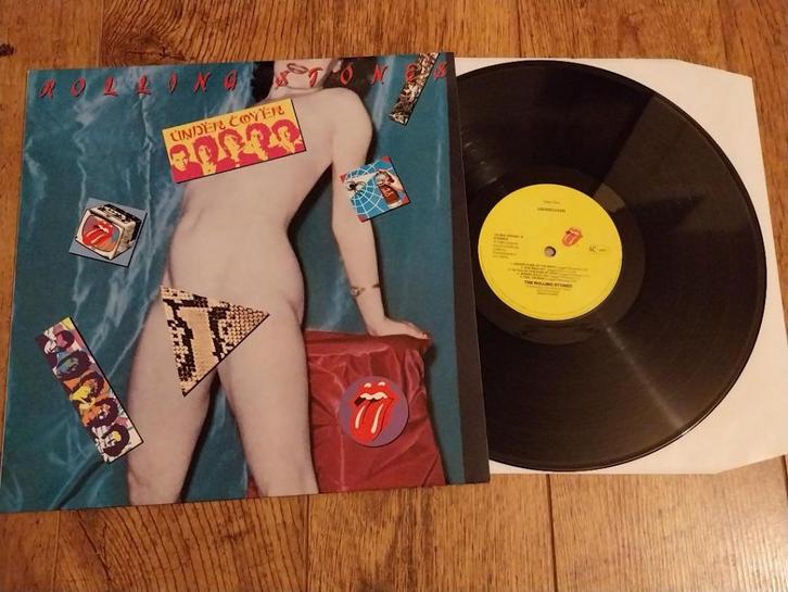 The Rolling Stones UnderCover  1983 LP., Cd's en Dvd's, Vinyl | Rock, Zo goed als nieuw, Rock-'n-Roll, 12 inch, Ophalen of Verzenden