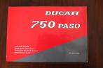 Ducati Paso 750 1986 motorcycle parts catalogue katalog, Ophalen of Verzenden, Ducati