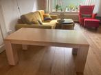 Mooie houten salontafel, Huis en Inrichting, Tafels | Salontafels, 50 tot 100 cm, 100 tot 150 cm, Gebruikt, Rechthoekig