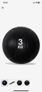 VirtuFit Medicijnbal-rubber-3kg-zwart, Sport en Fitness, Fitnessmaterialen, Zo goed als nieuw, Ophalen