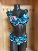 Tc wow by ten cate bikini maat 38f tropical flower, Kleding | Dames, Badmode en Zwemkleding, Verzenden, Nieuw, Blauw, Bikini