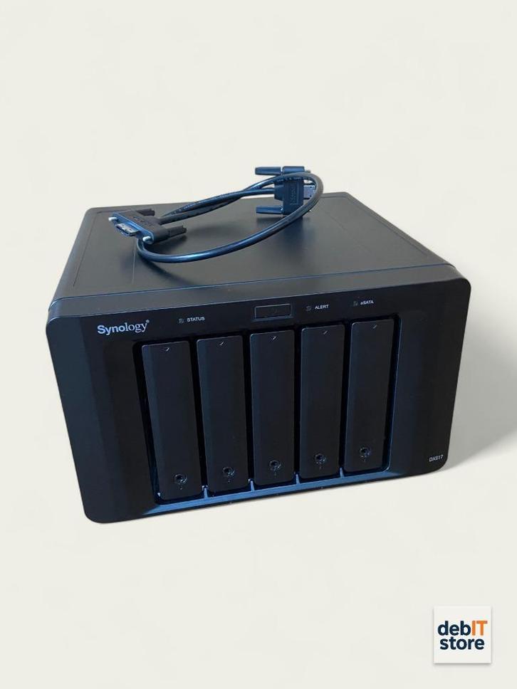 Synology DX517 NAS Uitbreidingsunit, Computers en Software, Harde schijven, Zo goed als nieuw, Desktop, eSATA, Ophalen of Verzenden