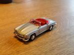 Welly Mercedes 190 SL ZILVER, Hobby en Vrije tijd, Modelauto's | Overige schalen, Ophalen of Verzenden, Zo goed als nieuw