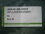 Isolatiezak infuusverwarmer bloed of serum incl heatpack, Ophalen of Verzenden, Zo goed als nieuw