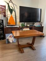 Vintage mid-century bijzettafel / salontafel / audiotafel, Ophalen, Gebruikt, 50 tot 100 cm, Minder dan 50 cm