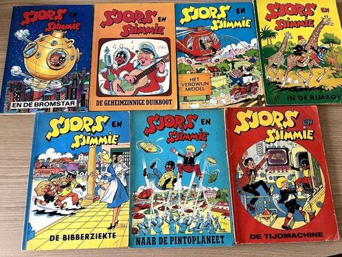 Sjors en Sjimmie: zeer oud (jaren 60), Boeken, Stripboeken, Gelezen, Meerdere stripboeken, Ophalen of Verzenden
