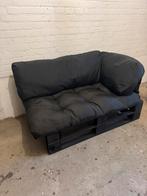 Loungebank / palletbank, Tuin en Terras, Tuinsets en Loungesets, Zo goed als nieuw, Loungeset, Bank, Hout