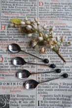 Antieke Engelse 925 sterling zilver koffie lepels uit 1924, Ophalen of Verzenden, Zilver