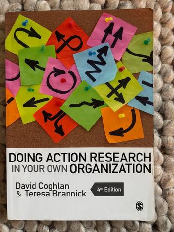 Coghlan - Doing action research in your own organisation beschikbaar voor biedingen