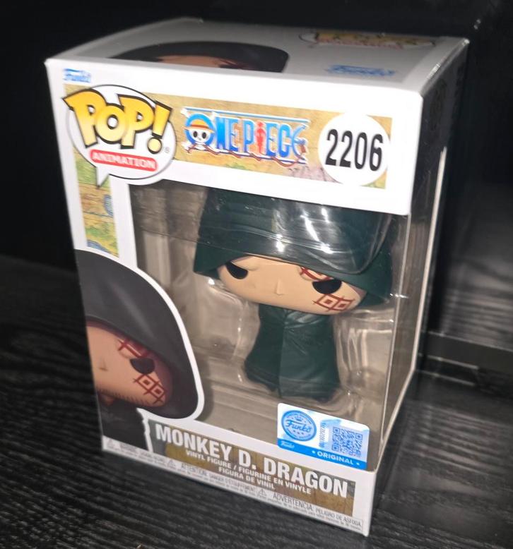 Funko Pop! 2206 Monkey D. Dragon (One Piece) LE, Verzamelen, Poppetjes en Figuurtjes, Nieuw, Ophalen of Verzenden