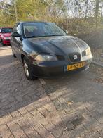 Seat Ibiza 1.4 16V 55KW 2004 Zwart, Auto's, Seat, Voorwielaandrijving, 15 km/l, 74 pk, Origineel Nederlands