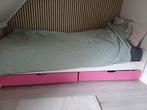 1 persoonsbed bed. Wit compleet gratis, Huis en Inrichting, Slaapkamer | Bedden, Gebruikt, 90 cm, Eenpersoons, Wit