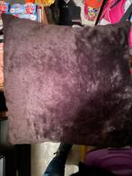 Groot vierkant leefkussen 65x65 cm, Ophalen of Verzenden, Zo goed als nieuw, Bruin, Vierkant