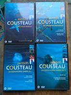 4 stuks Jaques Cousteau dvd's ; Docu dvd's, Cd's en Dvd's, Dvd's | Documentaire en Educatief, Natuur, Zo goed als nieuw, Verzenden