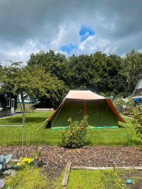 De waard vergrote zilvermeeuw oude type, Caravans en Kamperen, Tenten, meer dan 6, Gebruikt, Ophalen
