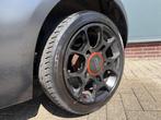 Fiat 500 0.9 TwinAir Blackjack *xenon *airco *leder *16" *NL, Auto's, Fiat, Voorwielaandrijving, 86 pk, Gebruikt, Handgeschakeld
