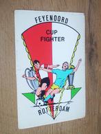 oude sticker feyenoord (7) feyenoord cup fighter rotterdam, Ophalen of Verzenden, Zo goed als nieuw, Feyenoord, Poster, Plaatje of Sticker
