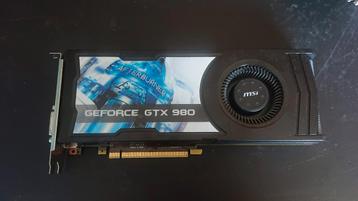 MSI Geforce GTX 980 4gb beschikbaar voor biedingen
