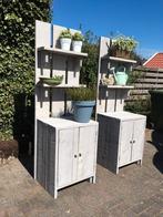 Steigerhouten tuinkast, Ophalen, Nieuw, Hout