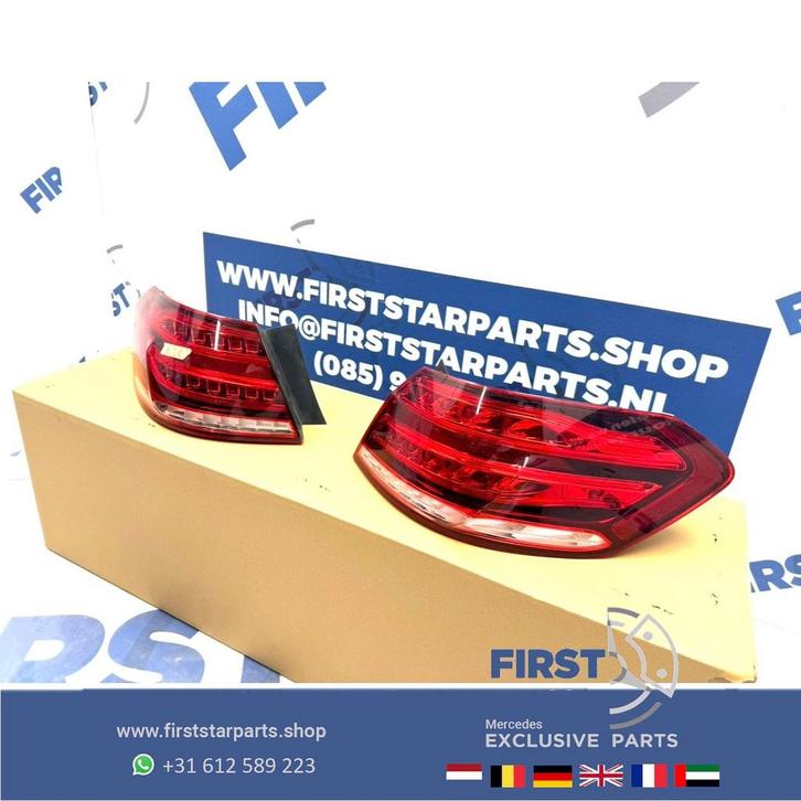 W212 LED ACHTERLICHTEN SET FACELIFT E KLASSE LINKS RECHTS E6, Auto-onderdelen, Verlichting, Mercedes-Benz, Gebruikt, Ophalen of Verzenden
