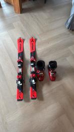 Skies atomic redster j2 100cm en schoenen 20,0/20,5, Ophalen, 100 tot 140 cm, Zo goed als nieuw, Atomic