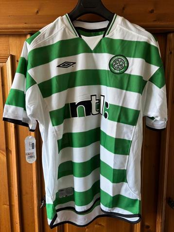 Celtic umbro shirt 2001/2003 deadstock nieuw beschikbaar voor biedingen