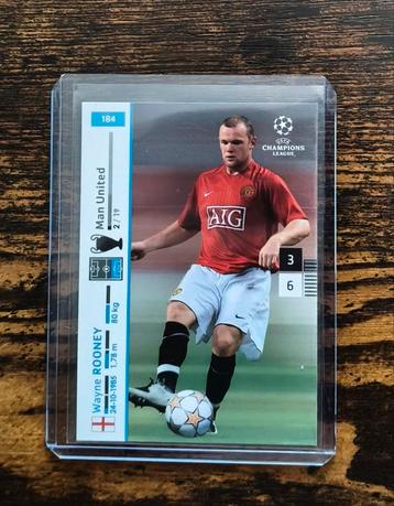 Wayne Rooney Manchester United Panini Champions League 07/08 beschikbaar voor biedingen