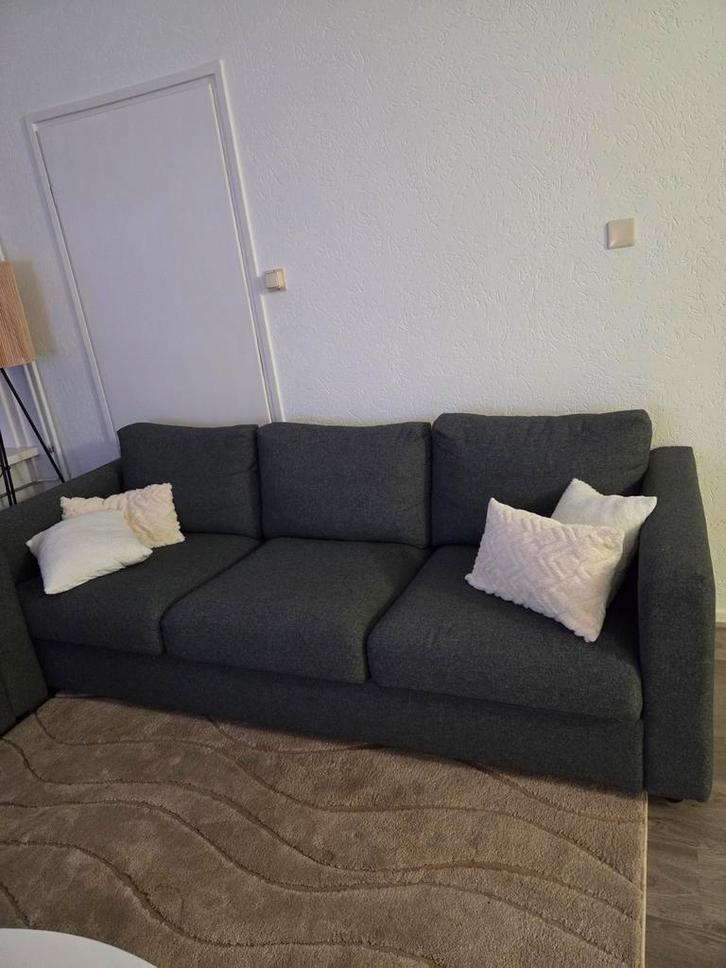 Ikea VIMLE 2-zits slaapbank & 3-zits bank - Nieuwstaat!, Huis en Inrichting, Banken | Bankstellen, Zo goed als nieuw, Rechte bank
