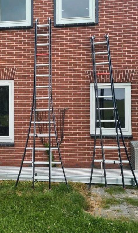 2 x altrex nevada professional, Doe-het-zelf en Verbouw, Ladders en Trappen, Gebruikt, 4 meter of meer, Ophalen