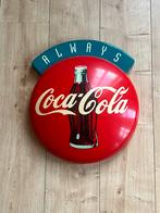 Vintage bord Coca Cola, Verzamelen, Merken en Reclamevoorwerpen, Reclamebord, Gebruikt, Ophalen of Verzenden