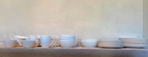 Wedgwood Jasper conran servies 51 delig, Huis en Inrichting, Keuken | Servies, Zo goed als nieuw, Kop(pen) en/of Schotel(s), Wedgwood
