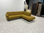 Nieuw GRATIS LEVERING Ploegstof geel bank 255x220, Ophalen of Verzenden, Zo goed als nieuw, Vierpersoons of meer, Stof