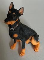Miniatuur Doberman Pinscher pup 1:12, Ophalen of Verzenden, Zo goed als nieuw, Decoratie