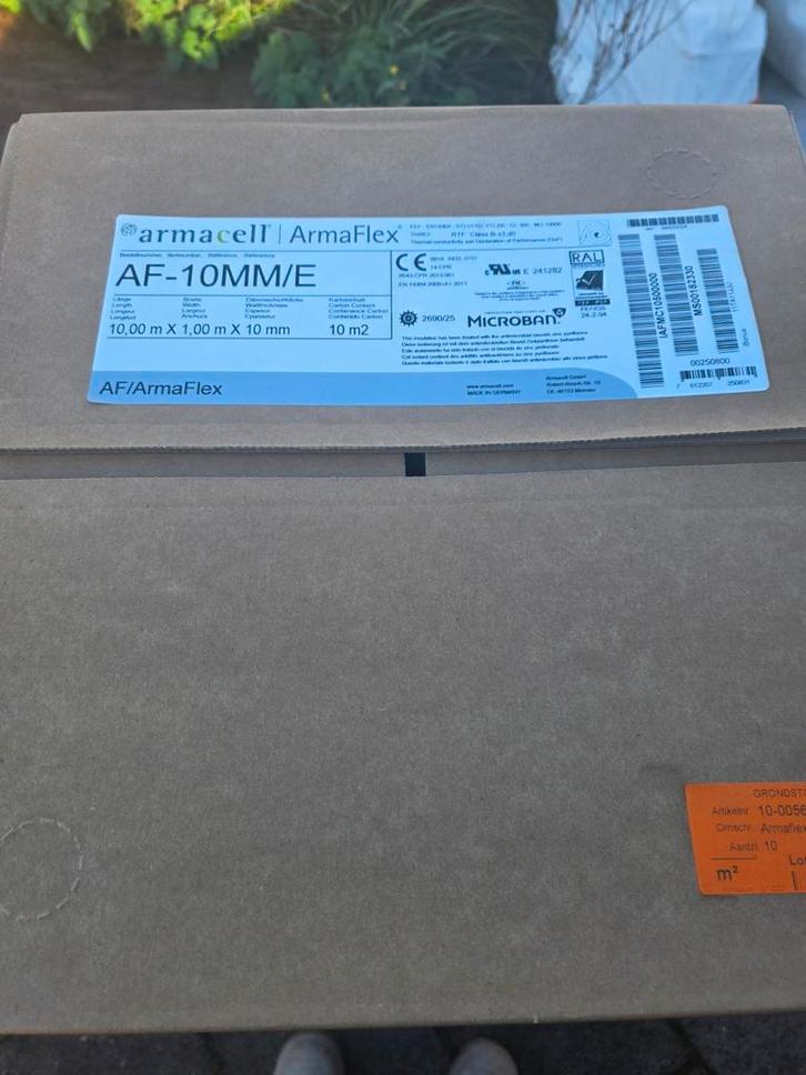 Armaflex 10mm, Doe-het-zelf en Verbouw, Isolatie en Afdichting, Nieuw, Muurisolatie, Dakisolatie, Overige materialen, Minder dan 4 cm