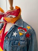 Oeteldonkjas denim met boerenzakdoek, Ophalen of Verzenden, Maat 42/44 (L)
