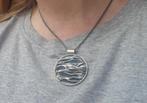 Ketting hanger Ocean Waves 925, Sieraden, Tassen en Uiterlijk, Ophalen of Verzenden, Zo goed als nieuw, Zilver, Zilver
