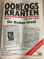 De oorlogskranten 1940 Deel 1,2,3,4 en 6, Verzamelen, Ophalen of Verzenden, Landmacht, Nederland, Boek of Tijdschrift