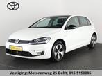 Volkswagen e-Golf FULL ELECTRIC.136 PK.WARMTEPOMP. ACCUTEST, Zwart, 231 km, Wit, Origineel Nederlands