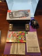 Nintendo Switch Lite in Nieuwstaat, met game Splatoon 2, Spelcomputers en Games, Ophalen of Verzenden, Grijs, Zo goed als nieuw